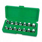 Набор головок для маслосливных пробок TOPTUL 14 ед. JGAI1402