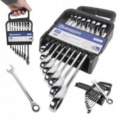 Набор ключей трещоточных комбинированных 8-19мм 8ед. СТАНДАРТ NGW8ST