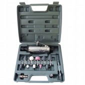 Зачистная пневмомашинка с комплектом шлифовальных камней AIRKRAFT TP-201K