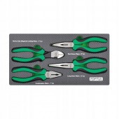 Набор пассатижей 4ед. (в ложементе) TOPTUL GEA0407