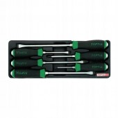 Набор ударных отверток с шестигранником 6 ед. (в ложементе) TOPTUL GAAT0601