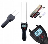 Портативный влагомер зерна, зонд 30см (7,5~55%) BENETECH GM650A