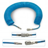 Шланг для компрессора 15 м спиральный полиуретановый 5,5x8мм AIRKRAFT AHC46-C