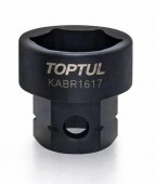 Головка торцевая ударная низкопрофильная с 6-гр. хвостовиком 1/2" 17мм TOPTUL KABR1617