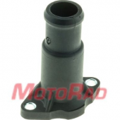 Cooling system stub-pipe (number of outputs: 1) fits: AUDI 100 C4, 80 B3, 80 B4, A6 C4, COUPE B3  SEAT CORDOBA, IBIZA II, TOLEDO I  VW CORRADO, GOLF II, GO