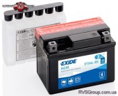 акумуляторMOTOR EXIDE B/O 12V 3AH 50A YTX4L-BS/ETX4L-BS [114X71X86]
