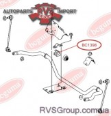 Сайлентблок рессоры, (задний) 98-