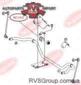 Резинка между рессор, DB Sprinter