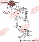 Подушка двигуна , (верхняя) R 1.9dTI