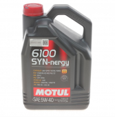 олива моторна Motul 6100 Syn-Nergy 5W-40, 5л.