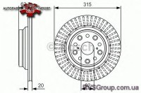 Тормозной диск