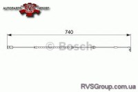 Сигнализатор, износ тормозных колодок