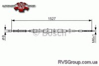 Трос, стояночная тормозная система