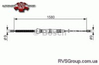 Трос, стояночная тормозная система