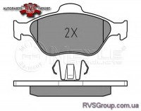 Комплект тормозных колодок, дисковый тормоз