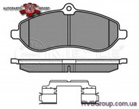 Комплект тормозных колодок, дисковый тормоз