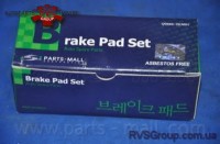 Комплект тормозных колодок, дисковый тормоз