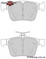 Комплект тормозных колодок, дисковый тормоз