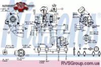 Turbocharger (New, with gasket set) fits: AUDI A3  SEAT ALTEA, ALTEA XL, LEON, TOLEDO III  SKODA OCTAVIA II, SUPERB II  VW CADDY III, CADDY III/MINIVAN, EO