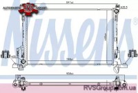 Радіатор охолодження двигуна