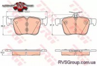 Комплект тормозных колодок, дисковый тормоз