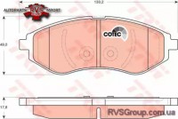 Комплект тормозных колодок, дисковый тормоз