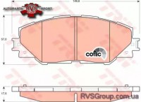 Комплект тормозных колодок, дисковый тормоз