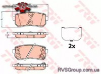 Колодки тормозные