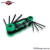 Набор шестигранников складной TOPTUL TORX: T6-T25 AIFB0802