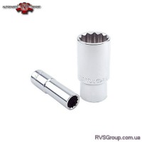 Головка торцевая 16 мм TOPTUL 1/2" длинная 12-гранная BAEF1616