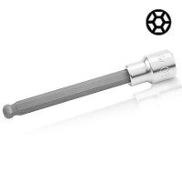 Головка с насадкой HEX TOPTUL 10 мм 140мм 1/2" с шаром BCSA1610