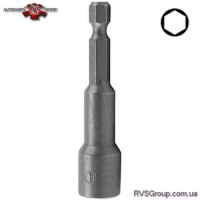 Насадка торцевая шестигранная магнитная TOPTUL 6мм L=65мм BEAA0806