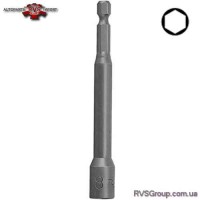 Насадка торцевая шестигранная магнитная TOPTUL 8мм L=100мм BEAB0808