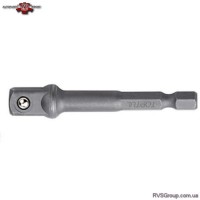 Переходник для головок под шуруповерт TOPTUL 1/4"х3/8" L65 (6-гр.-квадрат) FPKA0812