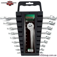 Набор рожково-накидных ключей TOPTUL 9 шт. 6-19 мм GAAC0901