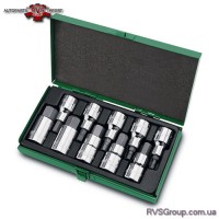 Набор головок-бит шестигранник TOPTUL 1/2" Н4-Н19 GAAD1007