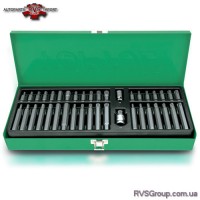 Набор бит TOPTUL 10мм HEX,TORX,SPLINE 40ед. GAAD4002