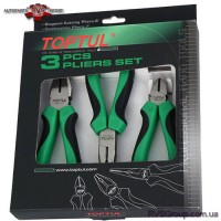 Набор пассатижей TOPTUL 3ед. GAAE0302