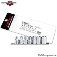 Набор головок TORX на планке TOPTUL 1/2" E10-E24 7ед. GAAG0704