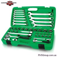 Набор инструментов для авто 1/2", 1/4" TOPTUL GAAI4201