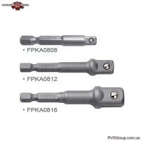 Набор переходников под шуруповерт 1/4" 3ед. TOPTUL (1/4", 3/8", 1/2") GAAR0301