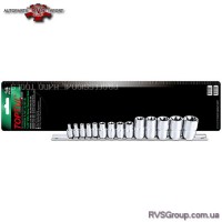 Набор головок TORX на планке TOPTUL 1/4"-1/2" E4-E24 14ед. GAAR1402