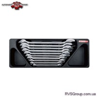 Набор ключей рожковых 6-27мм 10 ед. (в ложементе) TOPTUL GAAT1003