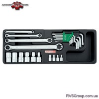 Набор инструмента TORX 23ед. (в ложементе) TOPTUL GAAT2302