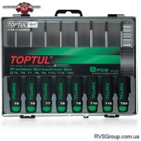 Набор отверток для точных работ TOPTUL (T5-T20) 8ед. GAAW0801