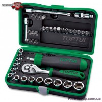 Профессиональный набор инструмента TOPTUL 1/4" 41ед. GADW4101