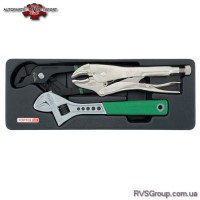 Набор шарнирно-губцевого инструмента 3 ед. (в ложементе) TOPTUL GBAT0301