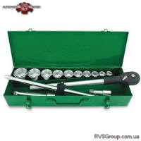 Набор головок с трещоткой TOPTUL 3/4" 14ед. (6-гр.) GCAD1405