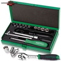 Набор инструмента в кейсе TOPTUL 1/4" 17ед. GCAD1701