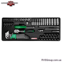 Набор инструмента в ложементе 1/4" 72ед. TOPTUL GCAT7202